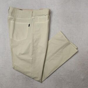 Vineyard Vines Pants Mens 36x30 Beige Golf Chino Classic Cotton Stretch 5 Pocket